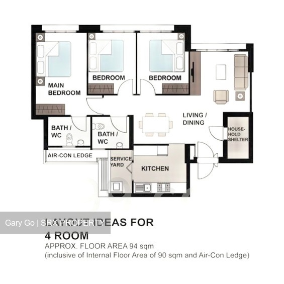 Blk 870A Tampines Greenlace (Tampines), HDB 4 Rooms #584273141